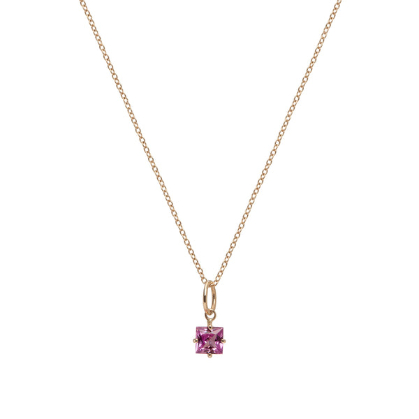 Plaza Charm pendant pink sapphire