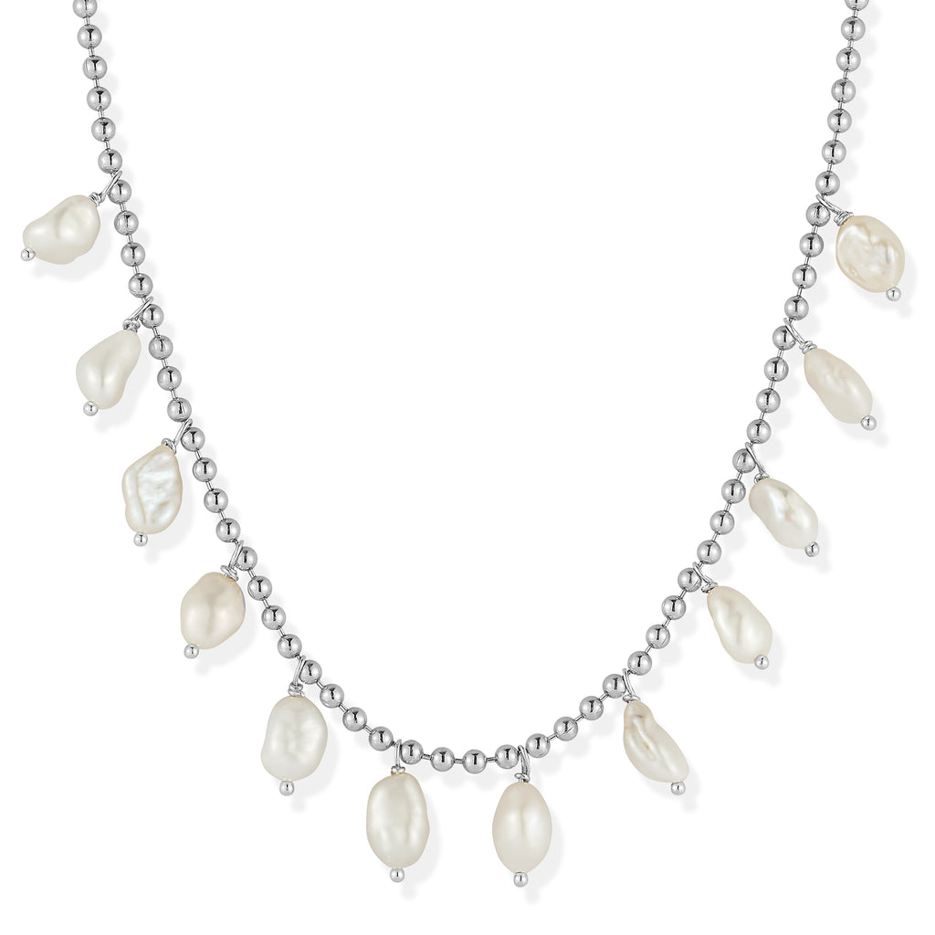 Floating Pearl Necklace